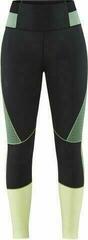 Juoksuhousut/-trikoot Craft PRO Charge Blocked Women's Tights Giallo/Black XS Juoksuhousut/-trikoot