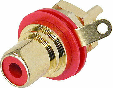RCA-CINCH-connector Rean NYS367-2 RCA-CINCH-connector - 1