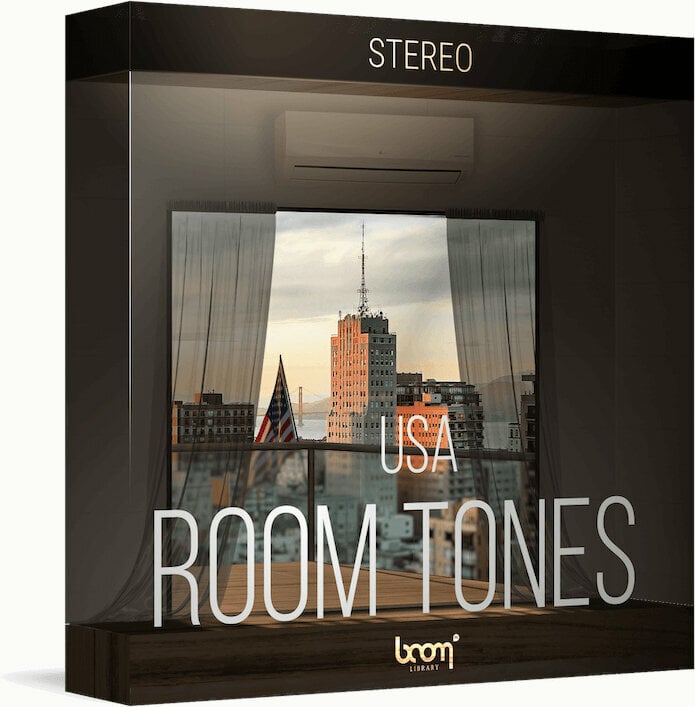 Sound Library für Sampler BOOM Library Room Tones USA Stereo (Digitales Produkt)