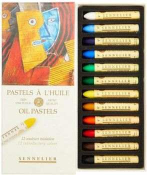 Oil Pastel Sennelier N132520.120 Set of Oil Pastels 12 pcs - 1
