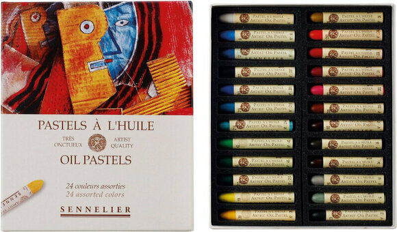 Λαδοπαστέλ Sennelier N132520.240 Σετ παστέλ λαδιού 24 τεμ. - 1