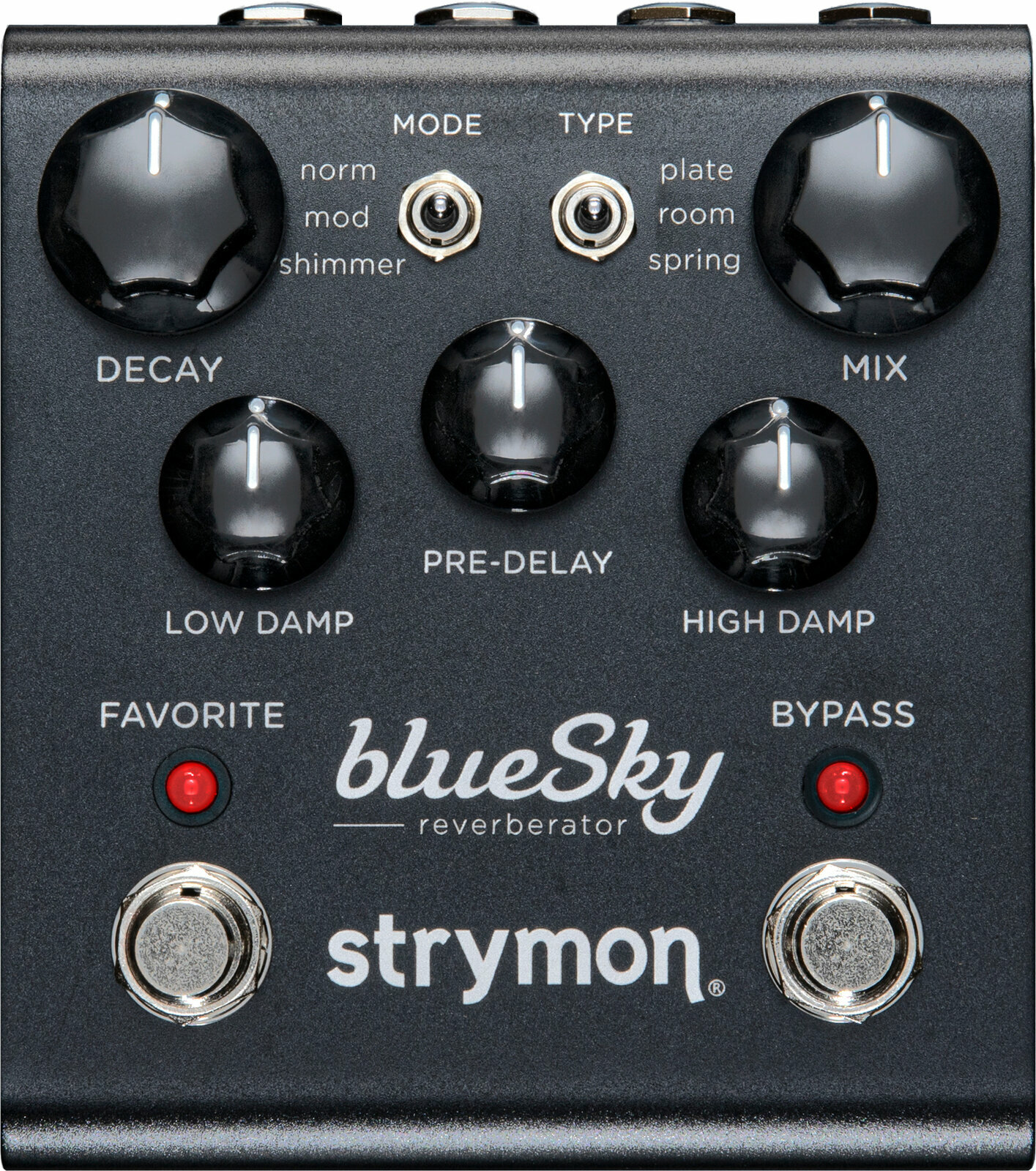 Gitaareffect Strymon BlueSky Reverberator - Midnight Edition Gitaareffect