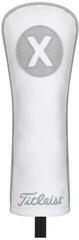 Headcover Titleist Frost Out Leather White Hybrid Headcover