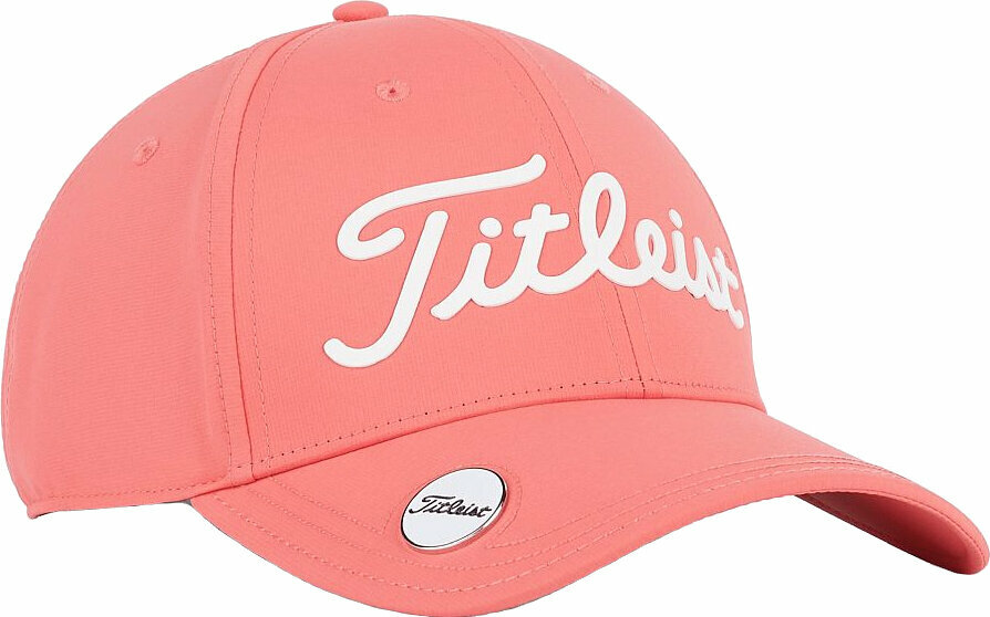 Cuffia Titleist Players Performance Ball Marker Cap Coral/White