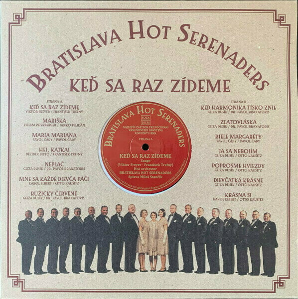 Vinyl Record Bratislava Hot Serenaders - Keď sa raz zídeme (LP)