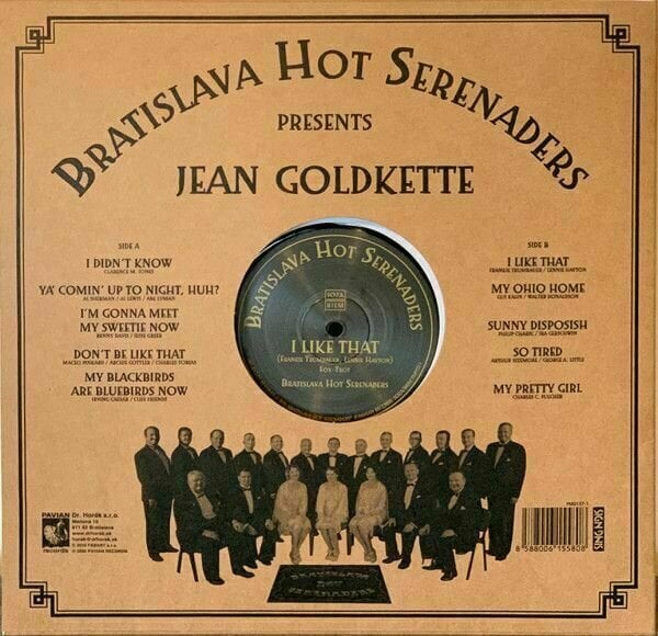 Disc de vinil Bratislava Hot Serenaders - Presents Jean Goldkette (LP)