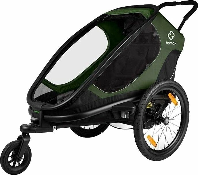 Dziecięce siodełko / wózek Hamax Outback Green/Black Dziecięce siodełko / wózek