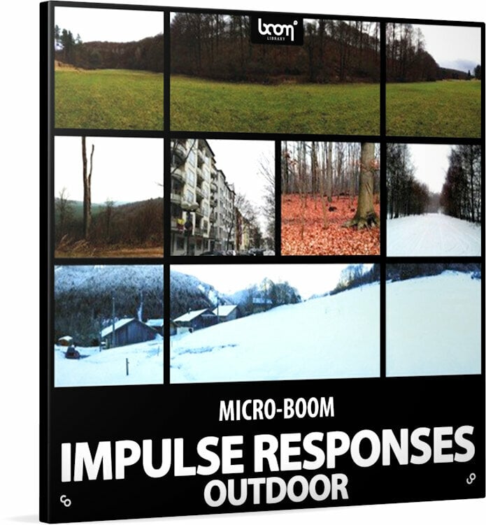 Geluidsbibliotheek voor sampler BOOM Library Outdoor Impulse Responses (Digitaal product)
