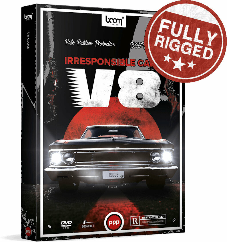 Sample and Sound Library BOOM Library Cars V8 Fully Rigged (Digital product)