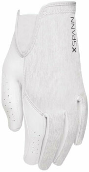 Gloves Callaway X Spann Golf Glove Women LH White S 2022 - 1