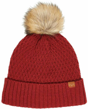 Winter Hat Callaway Ladies Pom Pom Beanie Dark Red 2022 - 1