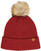 Winter Hat Callaway Ladies Pom Pom Beanie Dark Red 2022
