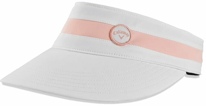 Kapa za golf Callaway Ladies Visor White/Pink 2022