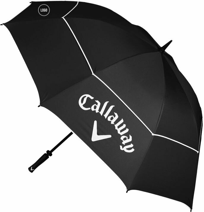 Regenschirm Callaway Shield 64 Umbrella Black/White 2022