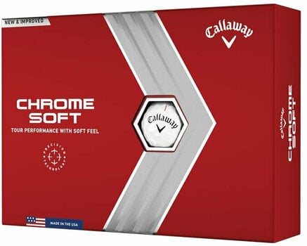 Нова топка за голф Callaway Chrome Soft 2022 - 1