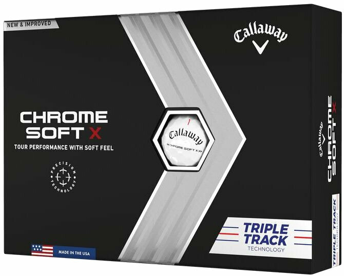 Palle da golf Callaway Chrome Soft X Triple Track 2022
