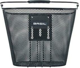 Ciclotransportador Basil Bremen BE Front Cesto de bicicleta Black