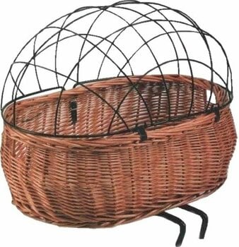 Fietsendrager Basil Pluto Dog Bicycle Basket Nature Bicycle basket - 1