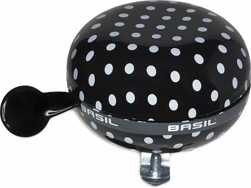 Bicycle Bell Basil Polkadot Black/White Bicycle Bell