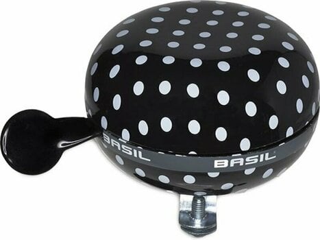 Bicycle Bell Basil Polkadot Black/White Bicycle Bell - 1