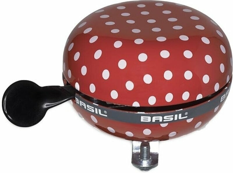 Bicycle Bell Basil Polkadot Red/White Bicycle Bell