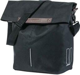 Biciklistička torba Basil City Bicycle Shopper Putna torba za bicikl Black 14 - 16 L