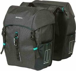 Fahrradtasche Basil Discovery 365D Doppelte Fahrradreisetasche Black Melee 18 L