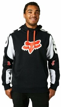 Capucha FOX Karrera PO Fleece Black L Capucha - 1