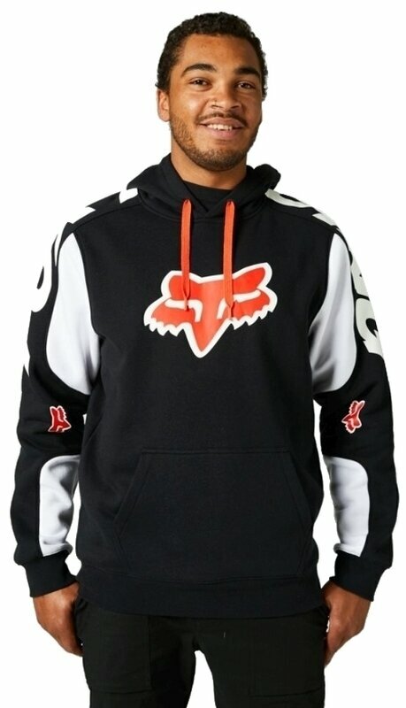 Hoody FOX Karrera PO Fleece Black S Hoody