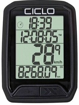 Elektronik til cykling CicloSport Protos 113 Black - 1