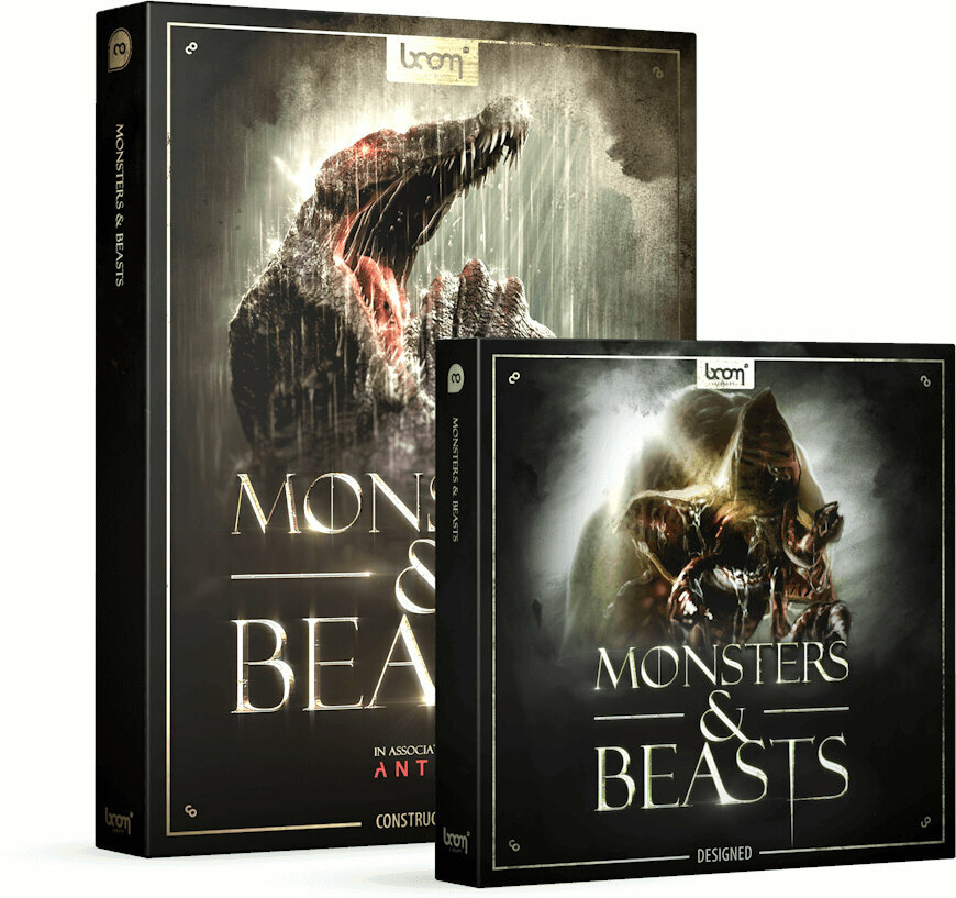 Audio datoteka za sampler BOOM Library Monsters & Beasts Bundle (Digitalni proizvod)