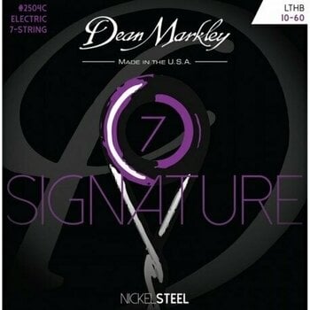 E-guitar strings Dean Markley 2504C 10-60 NickelSteel E-guitar strings - 1