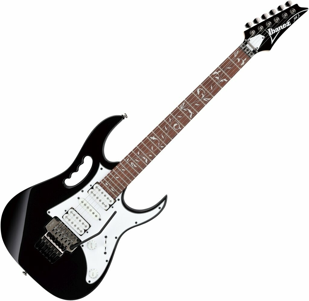 Elektrische gitaar Ibanez JEMJR-BK Black