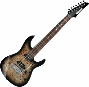 7-string Electric Guitar Ibanez AZ427P1PB-CKB Charcoal Black Burst - 1