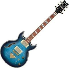 Poolakustiline kitarr Ibanez AR520HFM-LBB Light Blue Burst Poolakustiline kitarr