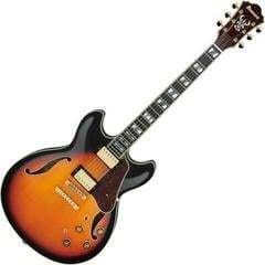 Poolakustiline kitarr Ibanez AS113-BS Brown Sunburst Poolakustiline kitarr