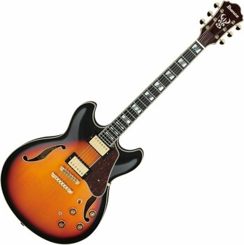 Semi-Acoustic Guitar Ibanez AS113-BS Brown Sunburst - 1