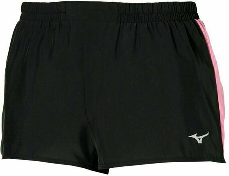 Pantalones cortos para correr Mizuno Aero 2.5 Short Black/Wild Orchid L Pantalones cortos para correr - 1