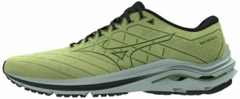 Mizuno WAVE INSPIRE 18 Neo Lime Misty Blue Ebony 44 5 Road running shoes Muziker