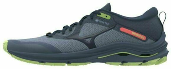 Mizuno WAVE RIDER GTX Vintage Indigo Vintage Indigo Neo Lime 41