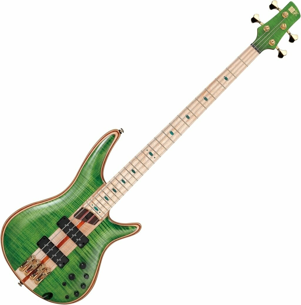Elektrická basgitara Ibanez SR4FMDX-EGL Emerald Green