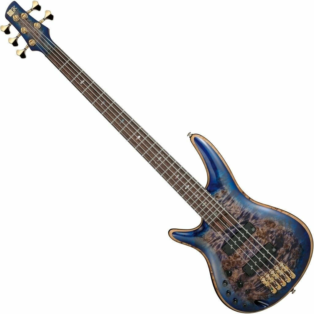 Elektromos basszusgitár Ibanez SR2605L-CBB Cerulean Blue