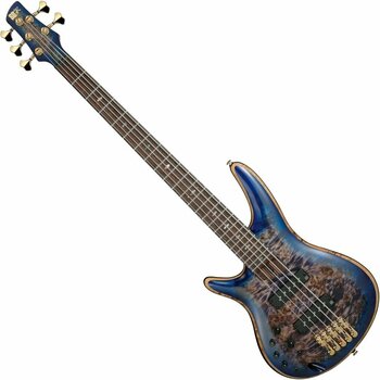 5-string Bassguitar Ibanez SR2605L-CBB Cerulean Blue - 1
