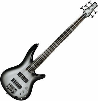 5-string Bassguitar Ibanez SR305E-MSS Metallic Silver Sunburst - 1