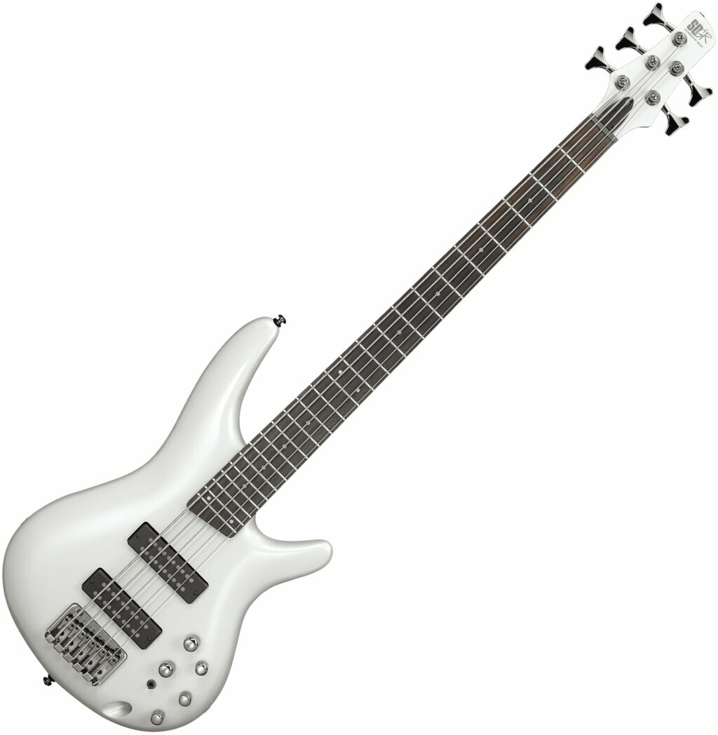 5 strunska bas kitara Ibanez SR305E-PW Pearl White