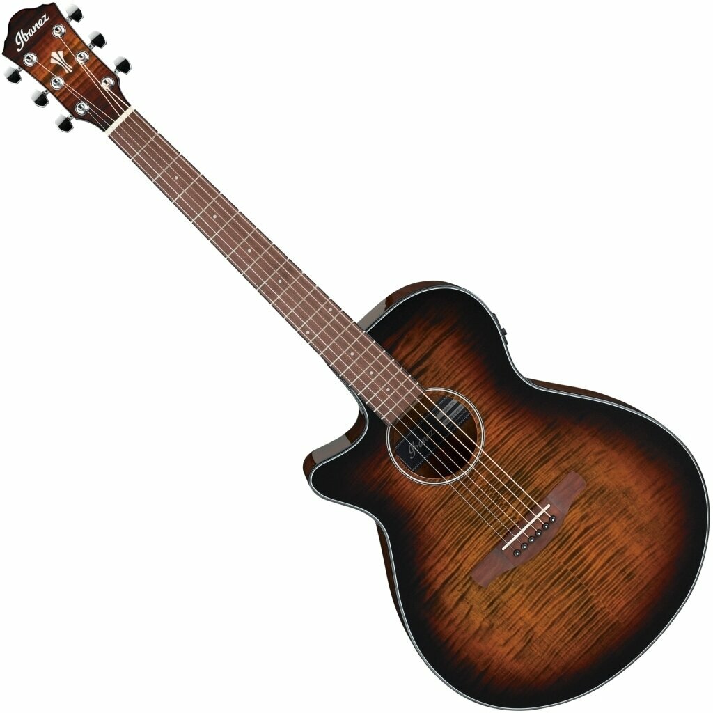 electro-acoustic guitar Ibanez AEG70L-TIH Tiger Burst