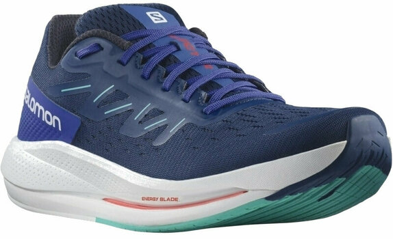 Road running shoes Salomon Spectur Estate Blue/Dazzling Blue/Mint Leaf 44 2/3 Road running shoes - 1