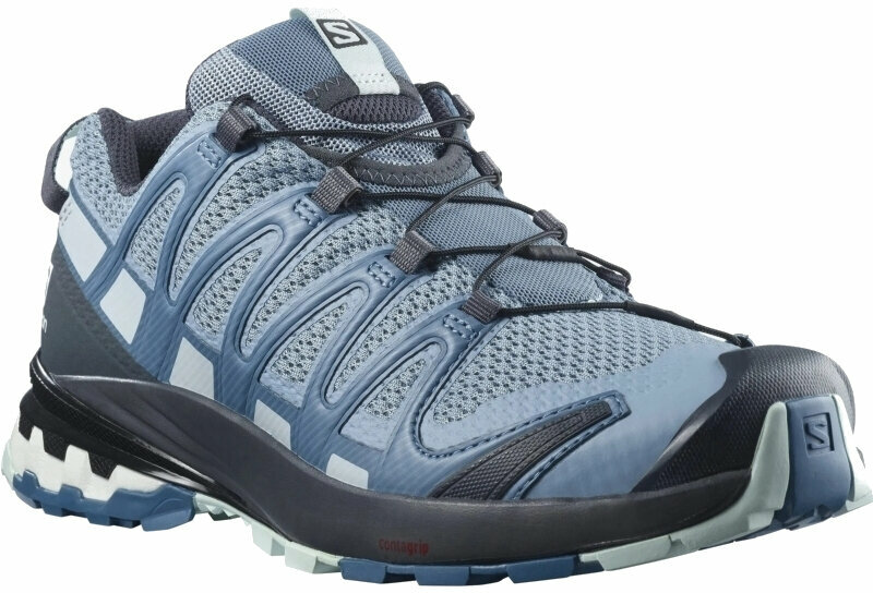 Zapatillas de trail running Salomon XA Pro 3D V8 W Ashley Blue/Ebony/Opal Blue 38 2/3 Zapatillas de trail running