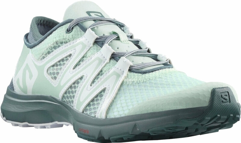 Mens Outdoor Shoes Salomon Crossamphibian Swift 2 Opal Blue/Stormy Weather/White 40 2/3 Mens Outdoor Shoes