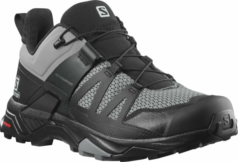 Salomon Pantofi trekking de bărbați X Ultra 4 Quiet Shade/Black/Quiet Shade 42 2/3